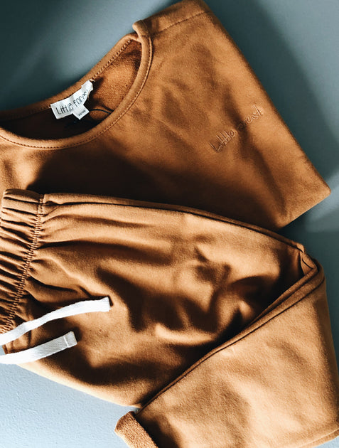 SWEATBUKSER CARAMEL